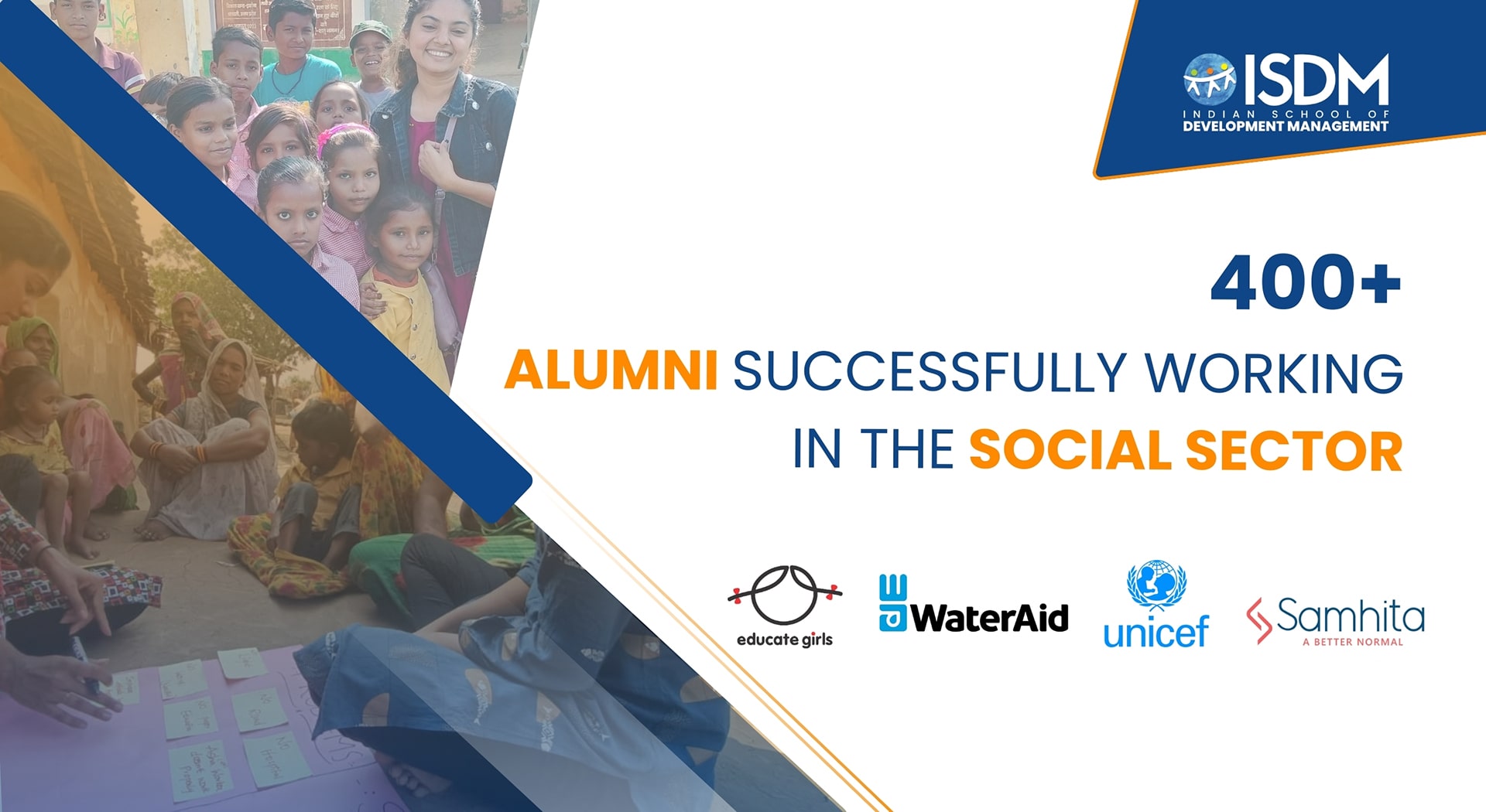 400+ Alums Working In The Social Sector