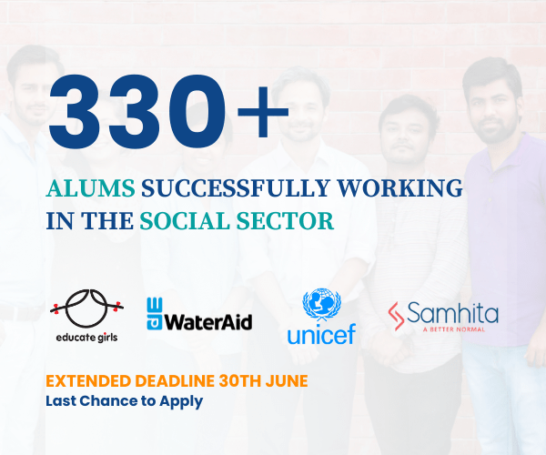 300+ ALUMS WORKING IN THE SOCIAL SECTOR